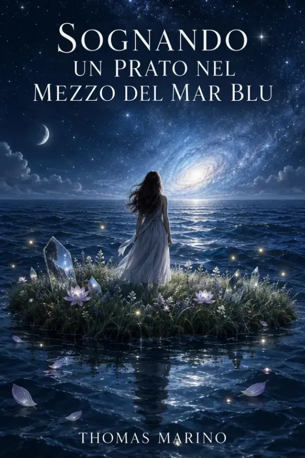 Copertina dell'ebook Sognando un prato nel mezzo del mar blu di Thomas Marino