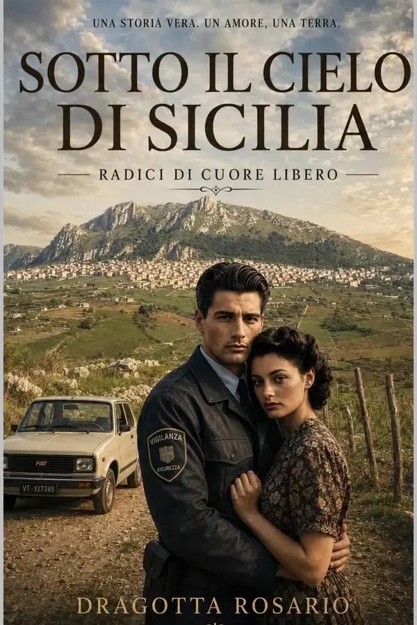 Copertina dell'ebook Sotto il cielo di Sicilia: radici di cuore libero ("Storie che Scaldano il Cuore" Vol. 1) di Rosario Dragotta