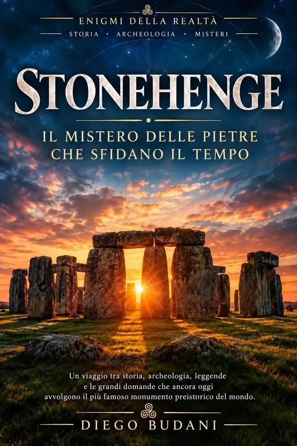 Copertina dell'ebook STONEHENGE: IL MISTERO DELLE PIETRE CHE SFIDANO IL TEMPO (Enigmi della Realtà) di Diego Budani