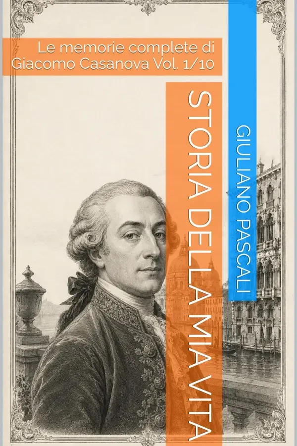 Copertina dell'ebook Storia della mia vita: Le memorie complete di Giacomo Casanova - Vol. 1/10 (Le memorie complete di Giacomo Casanova: "Historie de mi vie" 1) di Giacomo Casanova