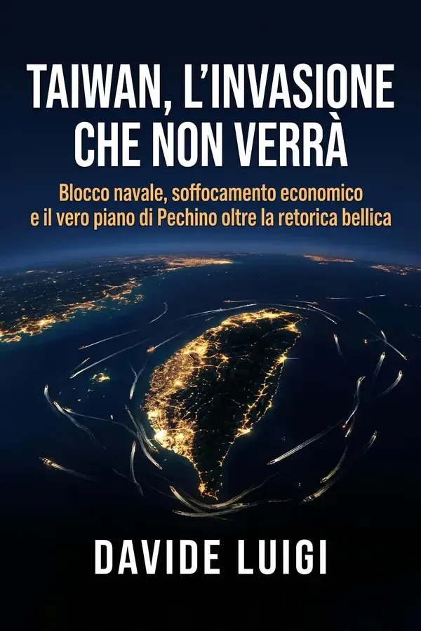 Copertina dell'ebook Taiwan, l'Invasione che Non Verrà: Blocco navale, soffocamento economico e il vero piano di Pechino oltre la retorica bellica (POWER MATRIX) di DAVIDE LUIGI