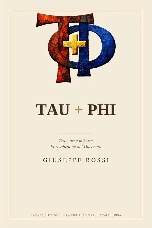 Copertina dell'ebook TAU+PHI. Tra cura e misura: la rivoluzione del Duecento di Giuseppe Rossi