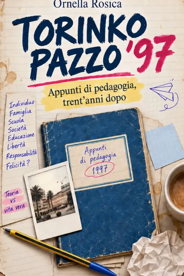 Copertina dell'ebook Torinko Pazzo '97: Appunti di pedagogia, trent'anni dopo di Ornella Rosica