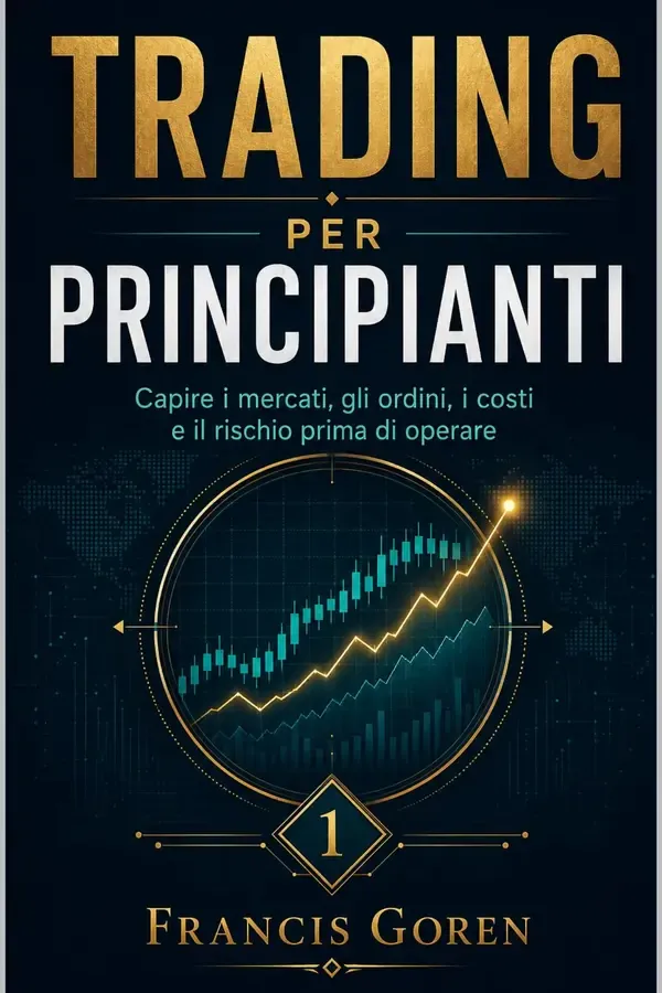 Copertina dell'ebook Trading per principianti: Capire i mercati, gli ordini, i costi e il rischio prima di operare (Trading con metodo Vol. 1) di Francis Goren