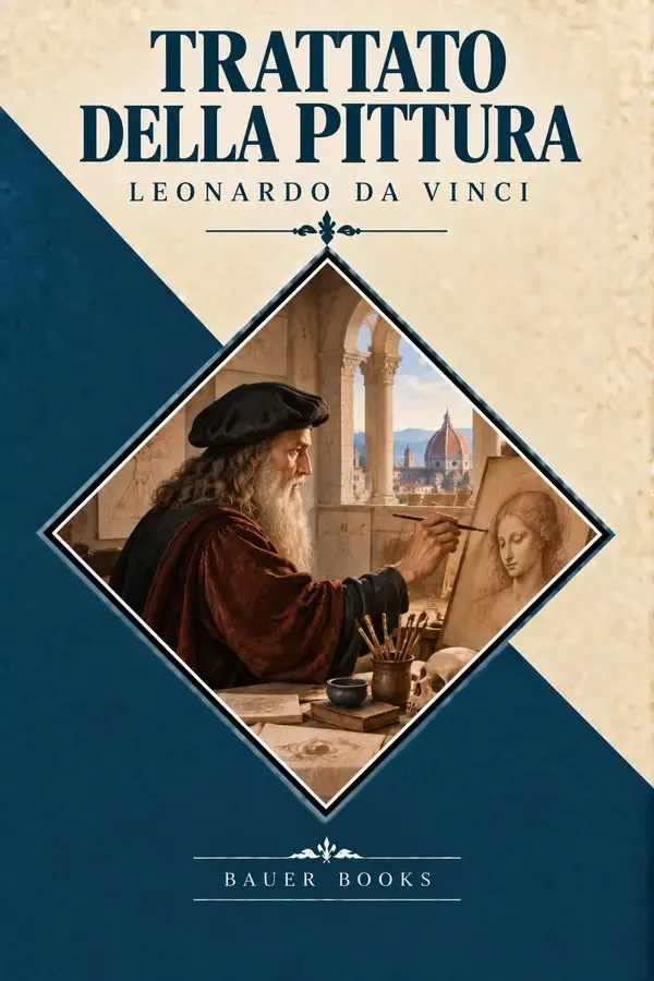 Copertina dell'ebook Trattato della pittura di Leonardo da Vinci