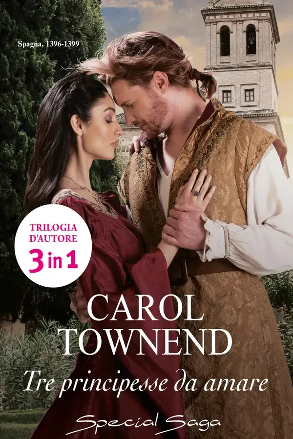 Copertina dell'ebook Tre principesse da amare di Carol Townend