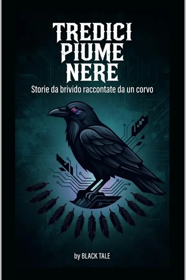 Copertina dell'ebook Tredici Piume Nere - Storie da brivido raccontate da un corvo : Racconti di paura di Black Tale