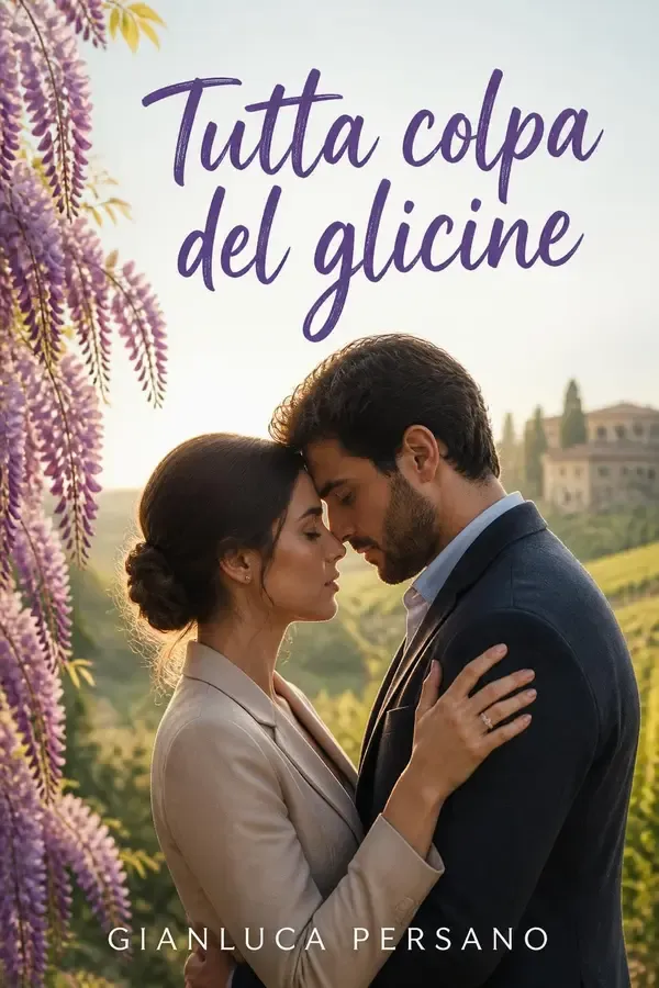 Copertina dell'ebook Tutta colpa del glicine: Un romance contemporaneo toccante su ritorni inaspettati, segreti del passato e seconde possibilità di Gianluca Persano