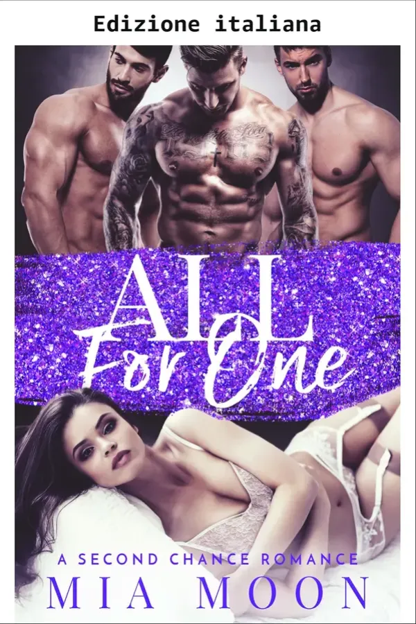 Copertina dell'ebook Tutti per una (I diari dell'harem inverso Vol. 1) di Mia Moon