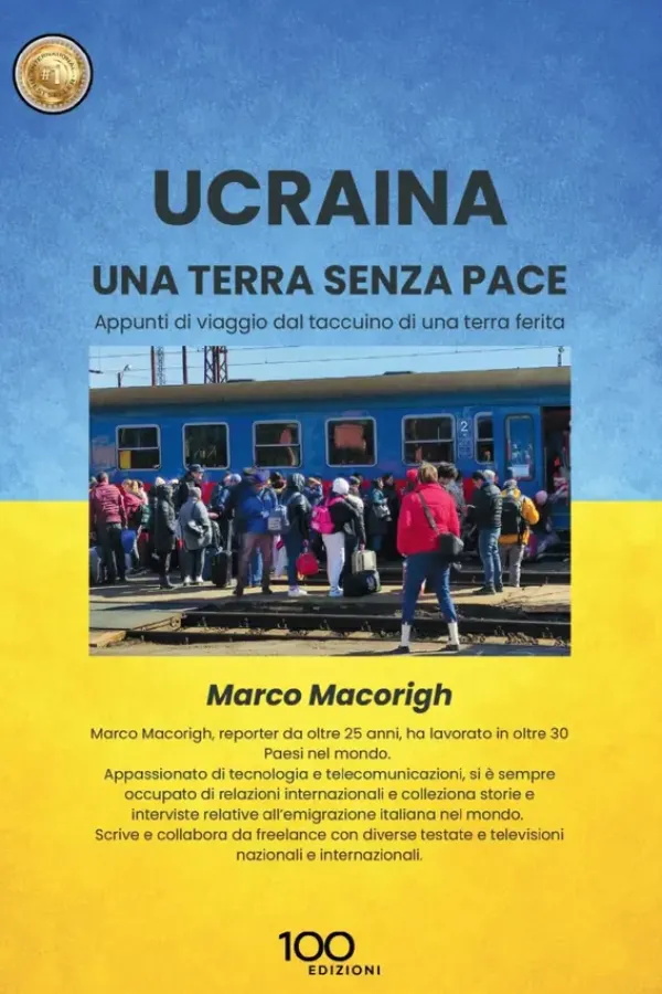Copertina dell'ebook UCRAINA: Appunti di viaggio dal taccuino di una terra ferita di Marco Macorigh