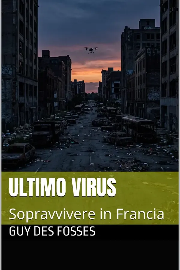 Copertina dell'ebook Ultimo Virus: Sopravvivere in Francia di Guy des Fosses