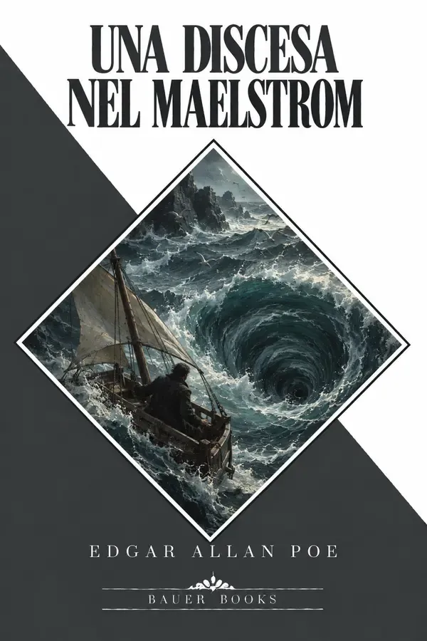 Copertina dell'ebook Una discesa nel Maelstrom di Edgar Allan Poe