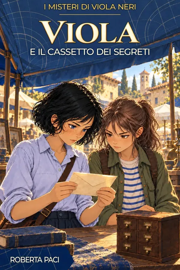 Copertina dell'ebook Viola e il cassetto dei segreti (I misteri di Viola Neri Vol. 2) di Roberta Paci