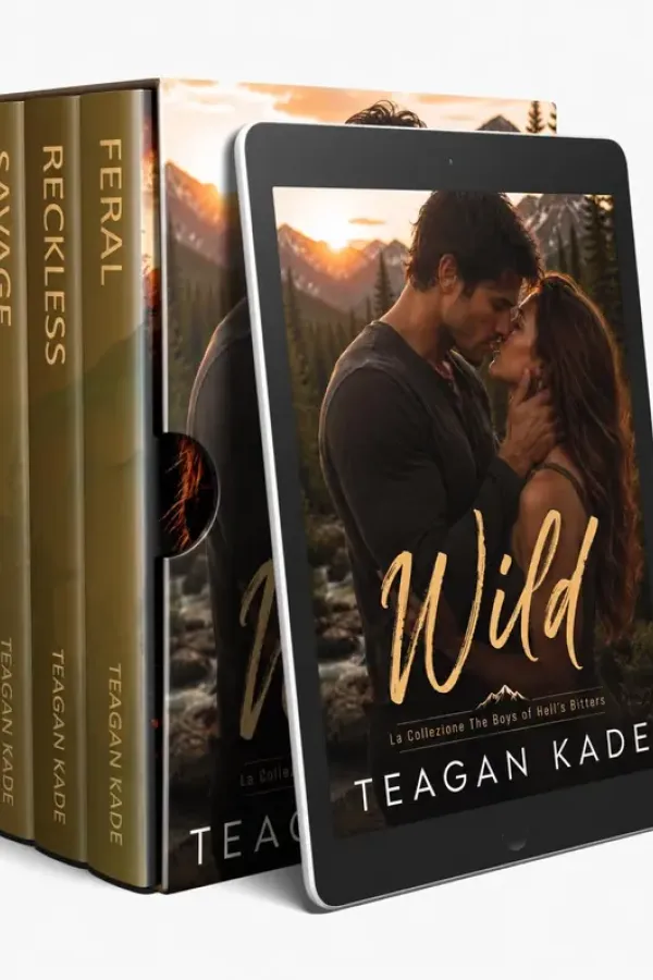Copertina dell'ebook Wild: La Collezione The Boys of Hell's Bitters: Cofanetto di Romanzi Rosa Contemporanei di Teagan Kade