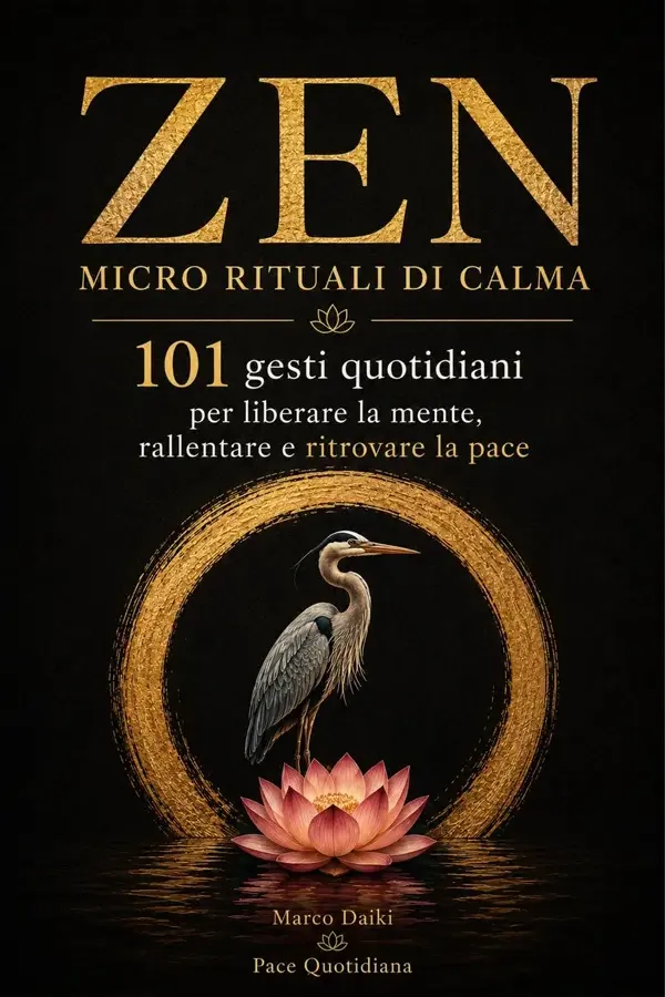 Copertina dell'ebook ZEN - Micro Rituali di Calma: 101 gesti quotidiani per liberare la mente, rallentare e ritrovare la pace di Marco Daiki